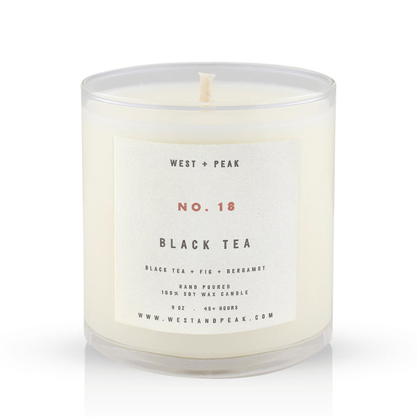 Black Tea - 9 oz Glass Candle