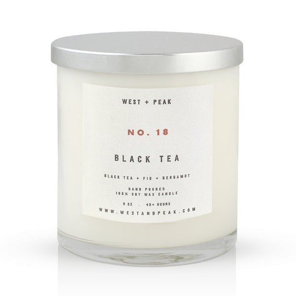 Black Tea - 9 oz Glass Candle