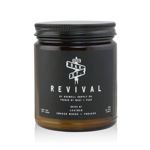 Oak Street Revival - 7oz Glass Candle