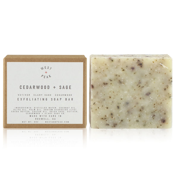 Cedarwood + Sage Soap Bar