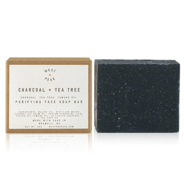 Charcoal + Tea Tree Soap Bar